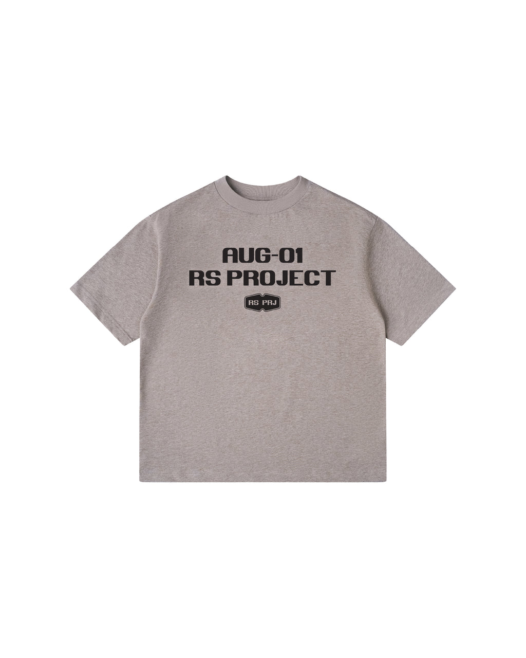 RS PROJECT AUG-01 PEPPER GRAY TYPO UNISEX
