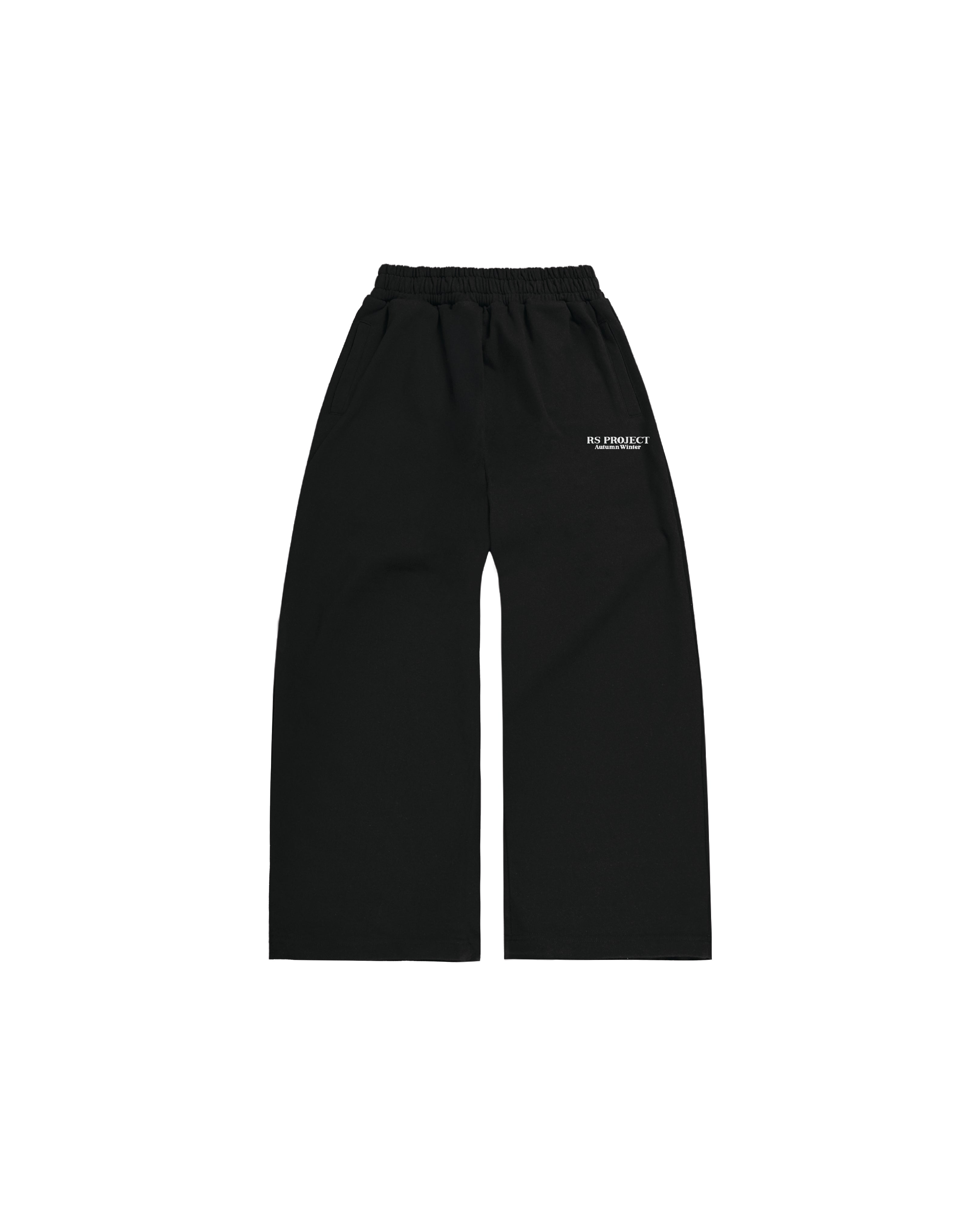 BLACK SWEATPANTS UNISEX