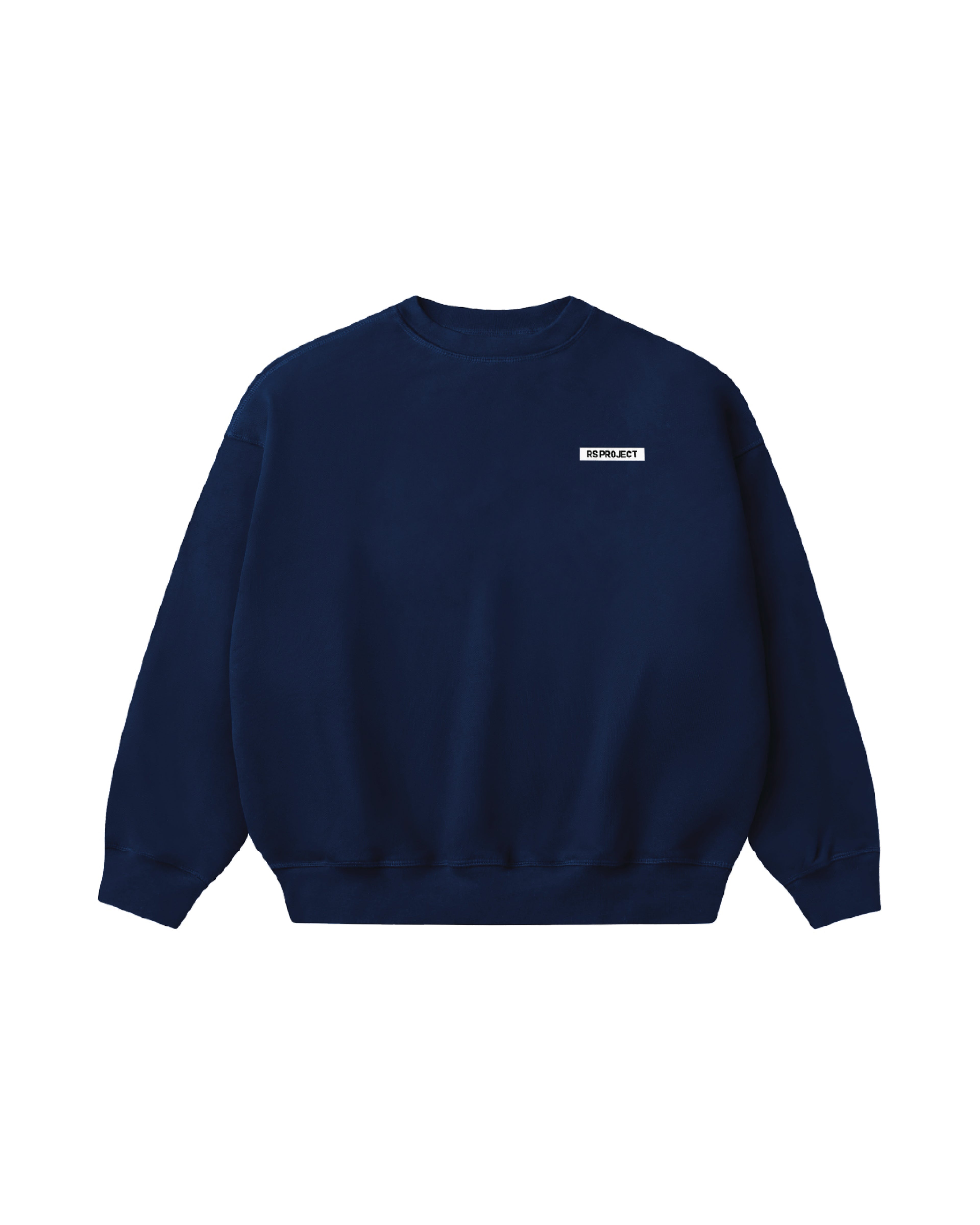 R IC BASIC TAG NAVY SWEATER