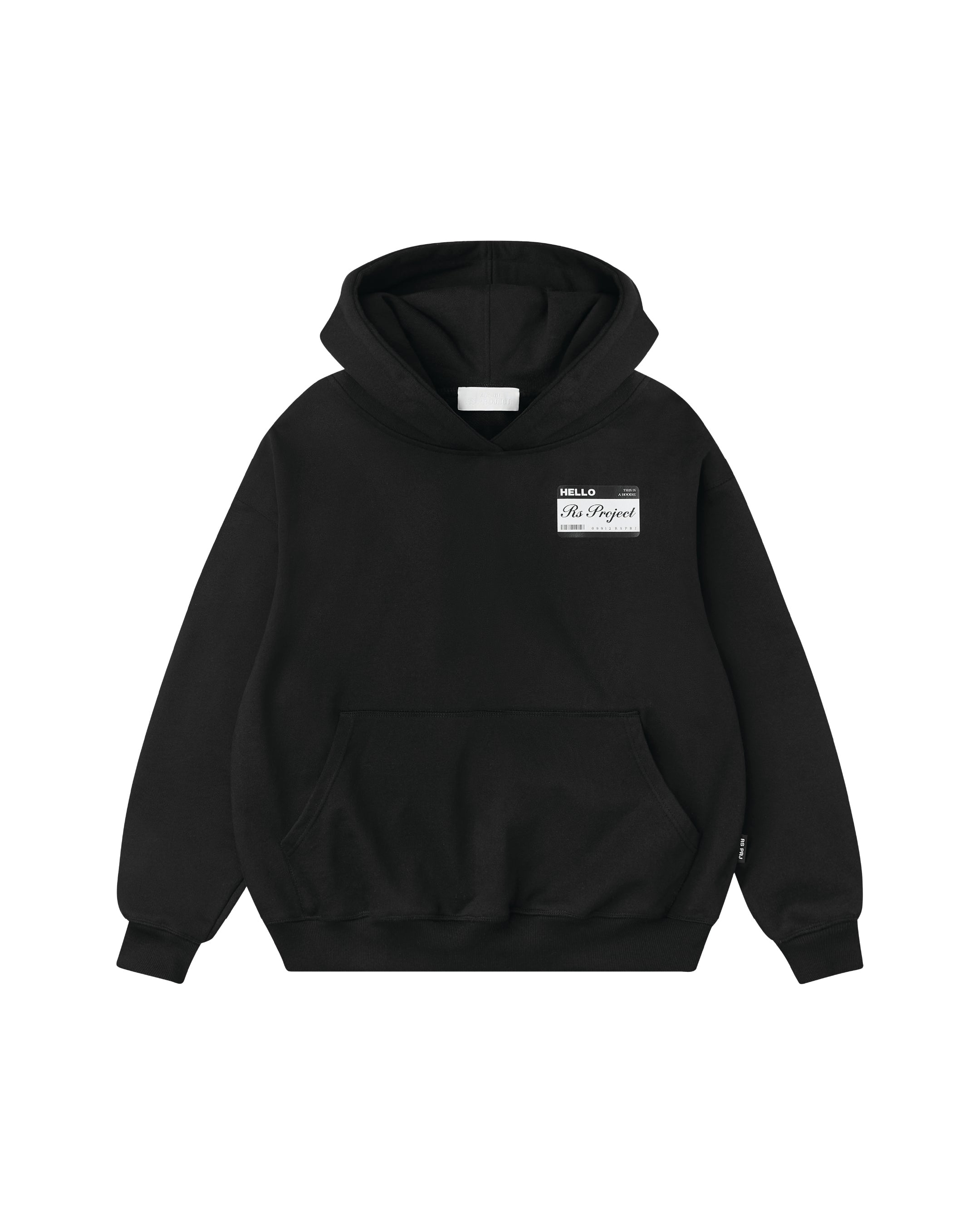 HELLO BLACK HOODIE