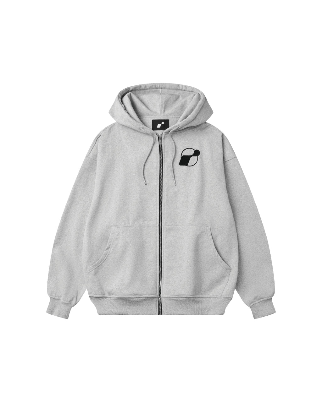 VELVET PRINT FULL ZIP HOODIE