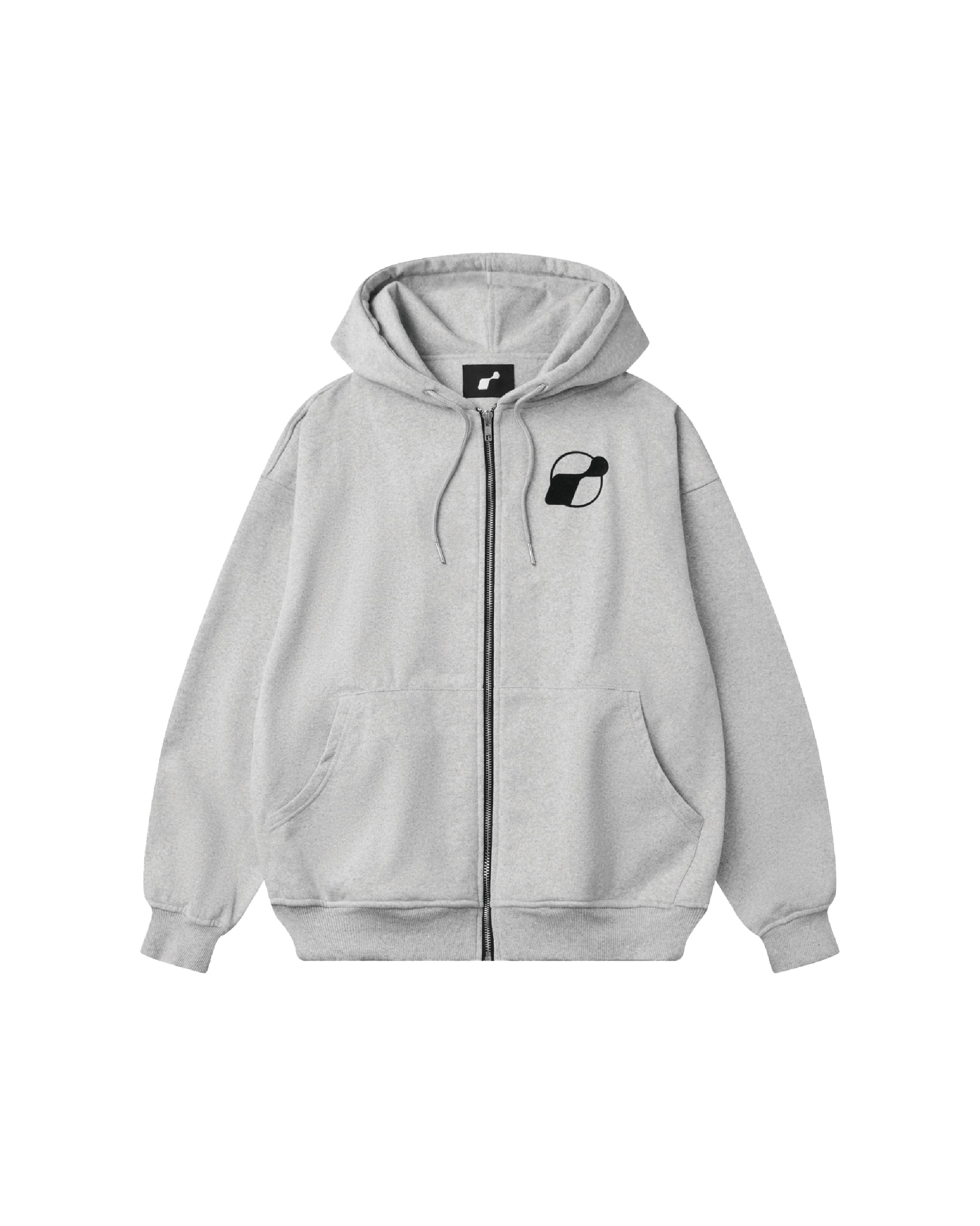 VELVET PRINT FULL ZIP HOODIE