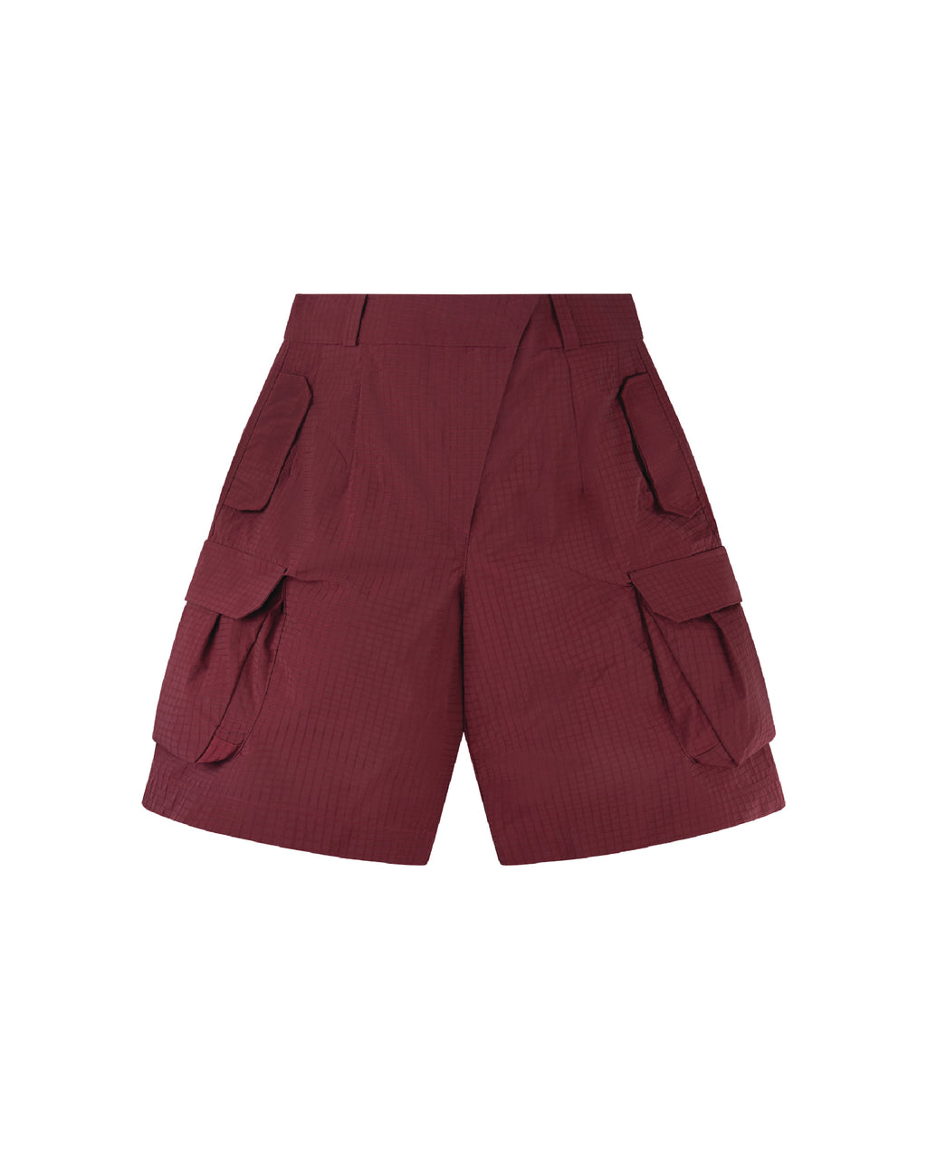 CAMO NYLON FABRIC SHORTS