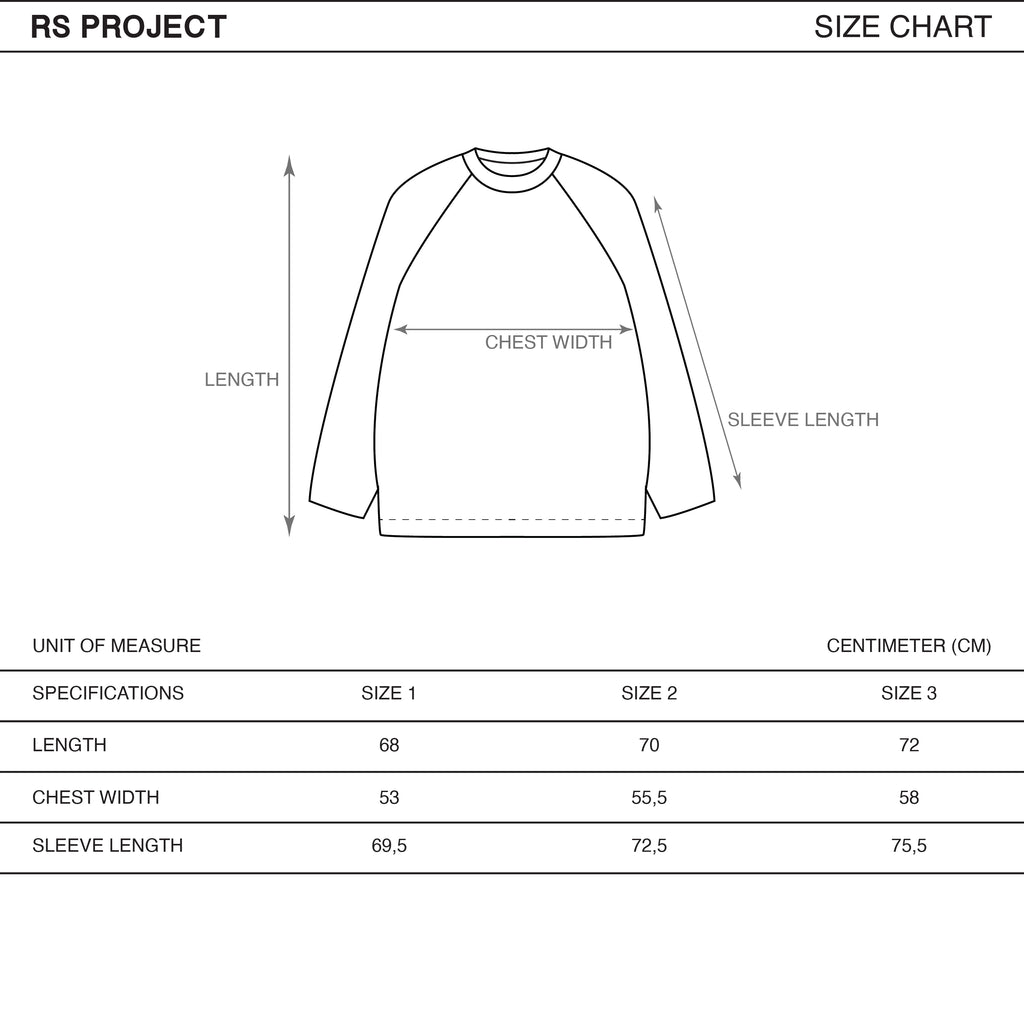 RS PROJECT LONG SLEEVE T-SHIRT