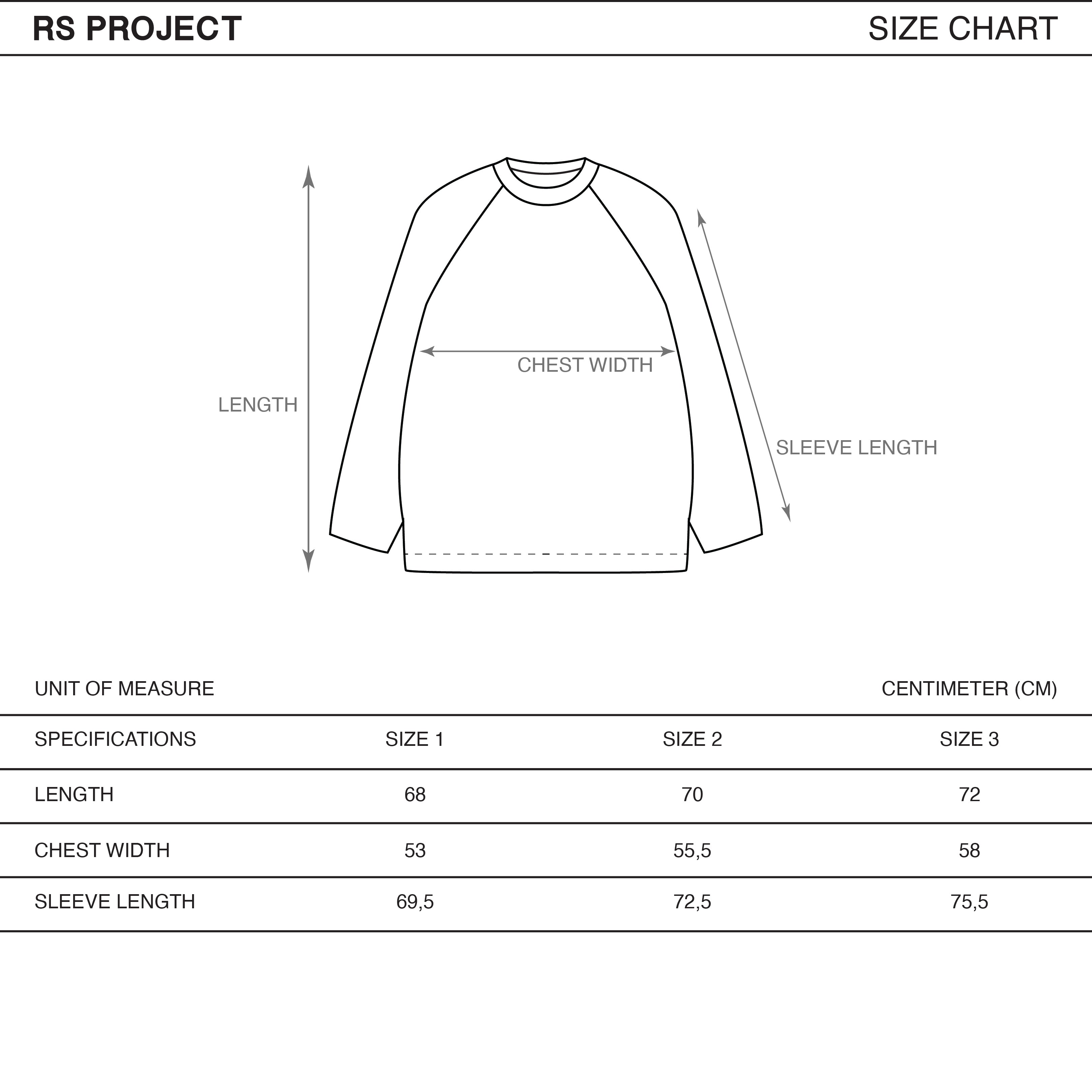 RS PROJECT LONG SLEEVE T-SHIRT