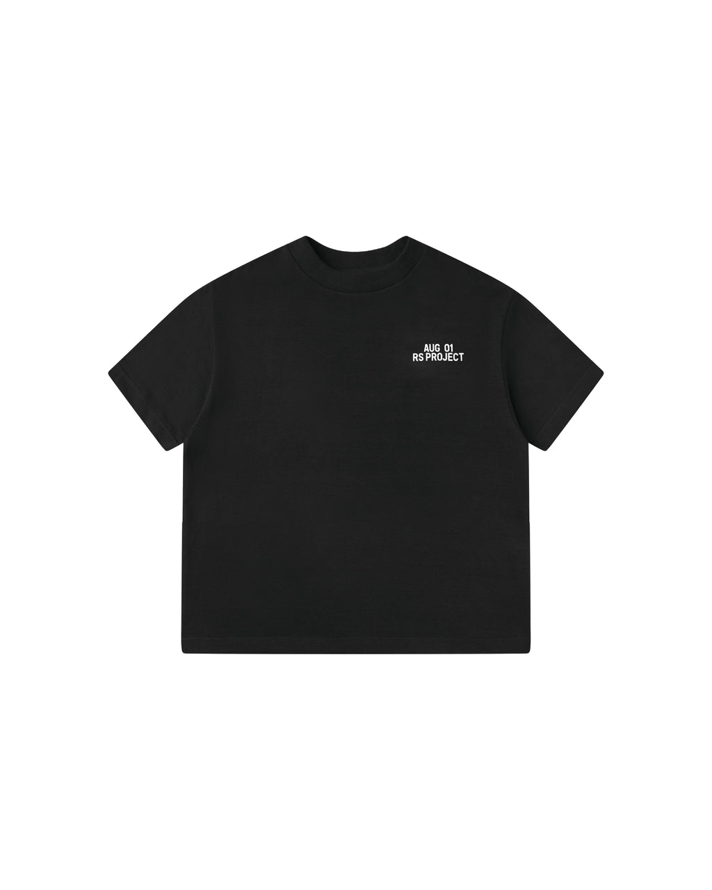 AUG - 01 TYPO BLACK T-SHIRT