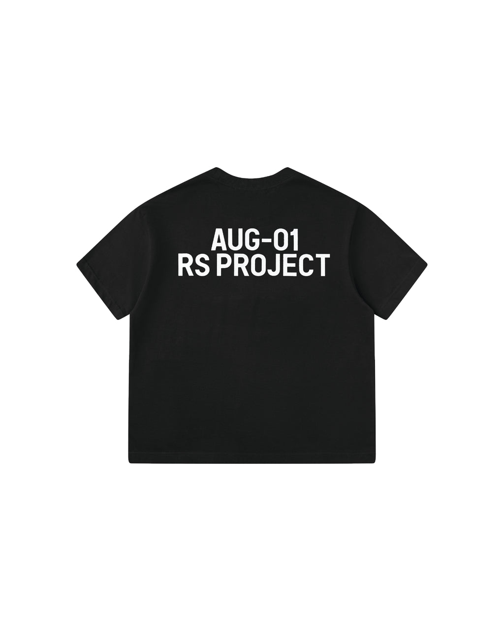 AUG - 01 TYPO BLACK T-SHIRT