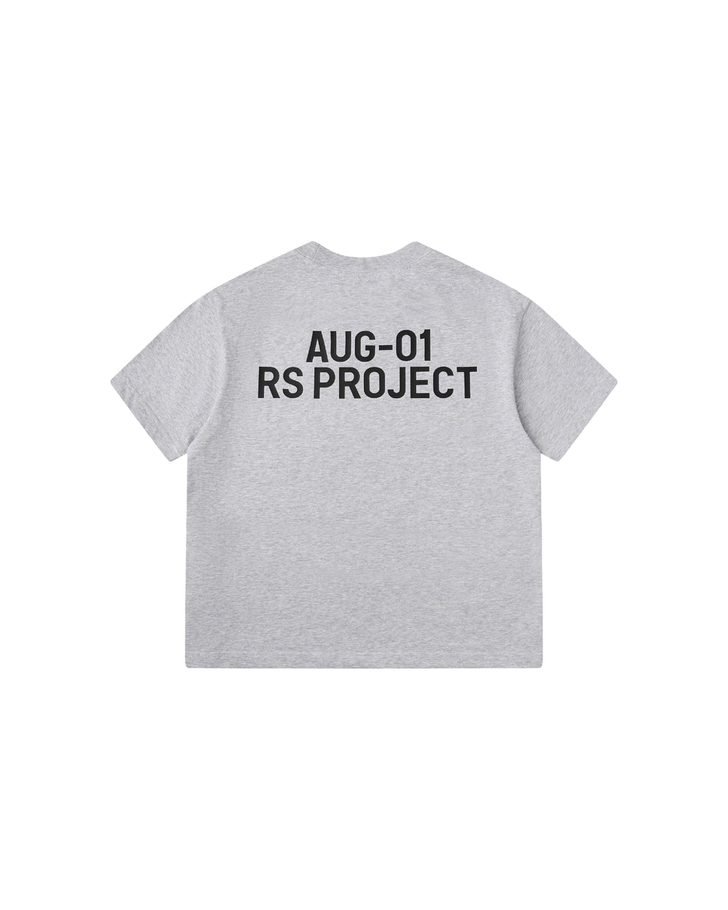 AUG - 01 TYPO GRAY T-SHIRT
