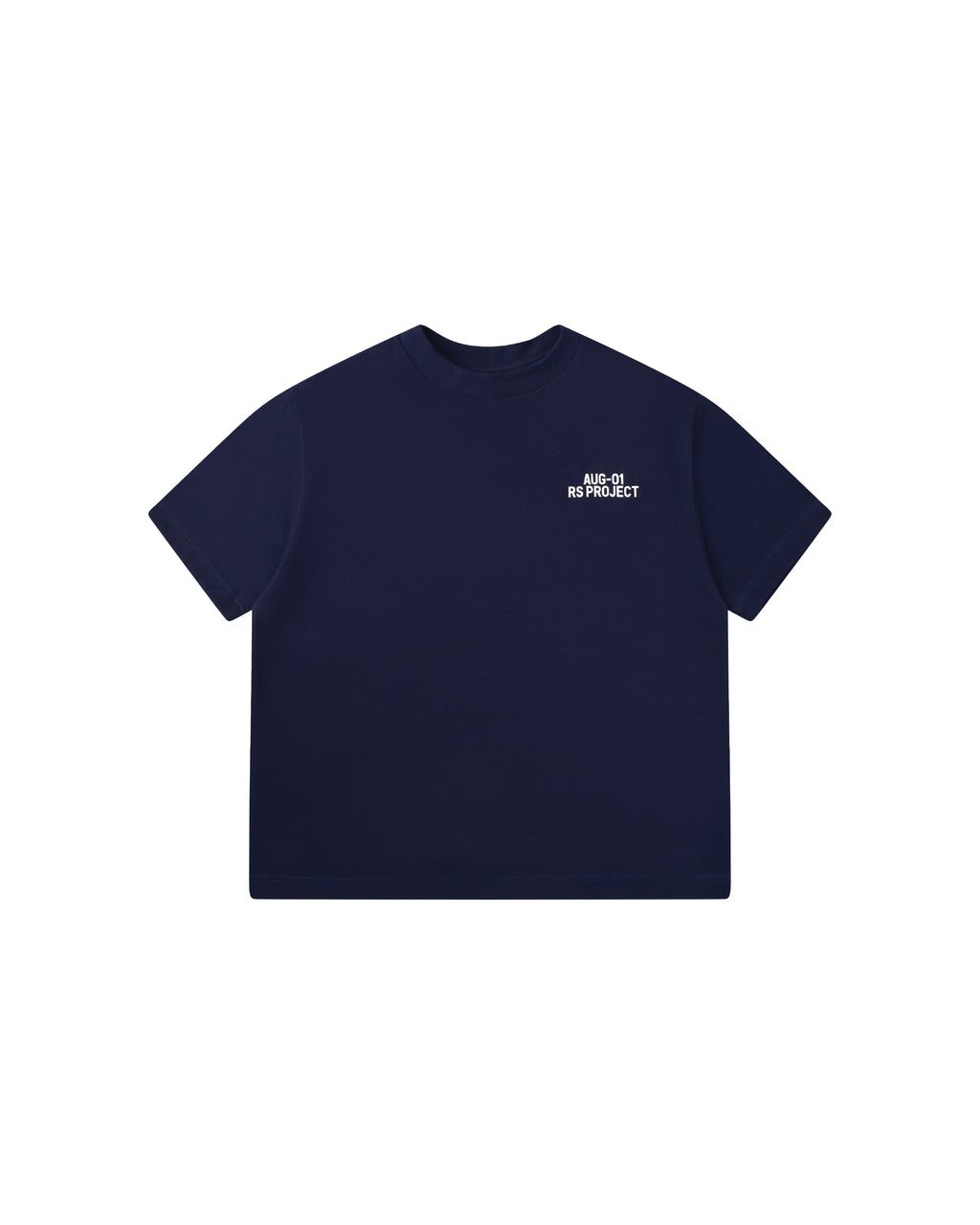 AUG - 01 TYPO NAVY T-SHIRT