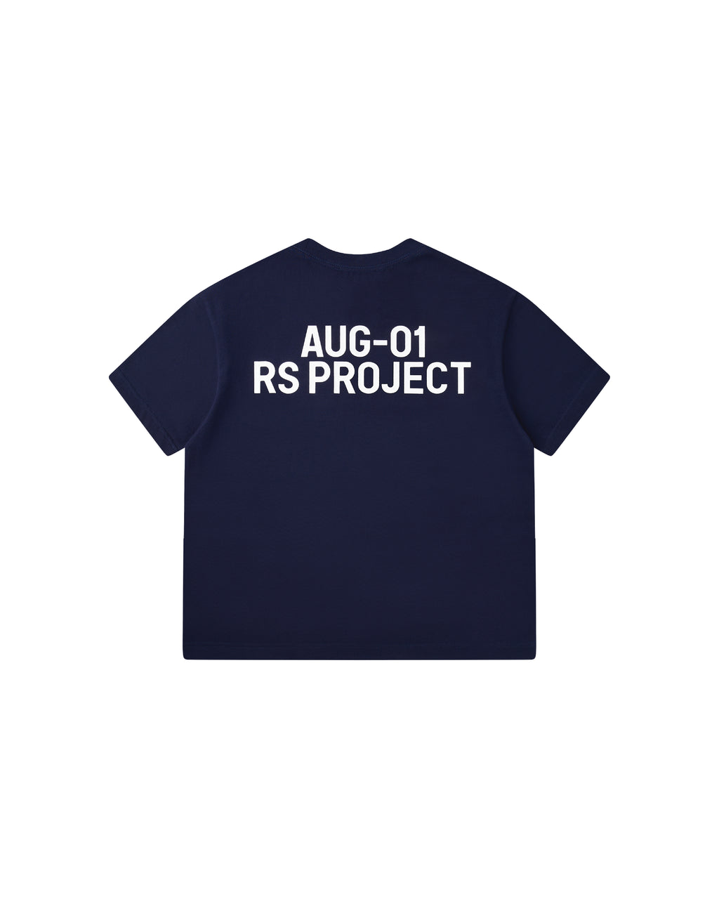 AUG - 01 TYPO NAVY T-SHIRT