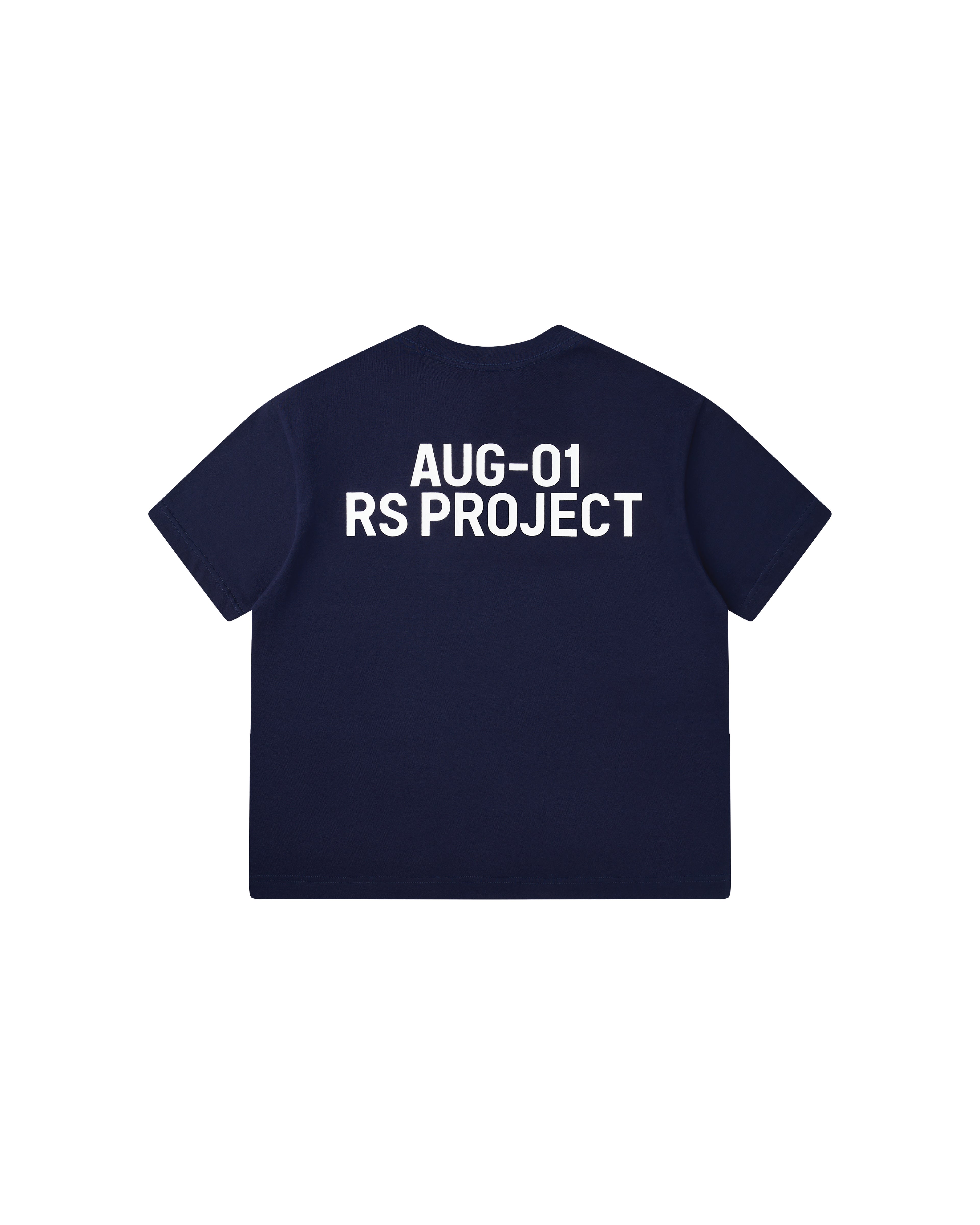 AUG - 01 TYPO NAVY T-SHIRT