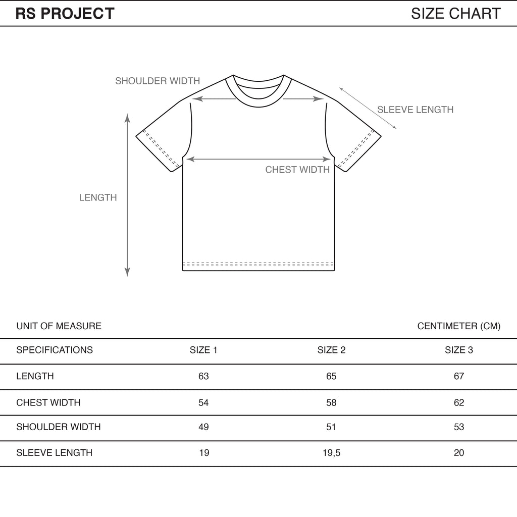 RS PROJECT AUG-01 PEPPER GRAY TYPO UNISEX